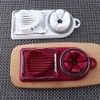 2pcs Stainless Steel Egg Slicer,Multifunctional Egg Slicer Sectioner Cutter Mould,Cheese