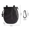 SLEEKEE 1 x Black Climbing Chalk Bag with 1 Black