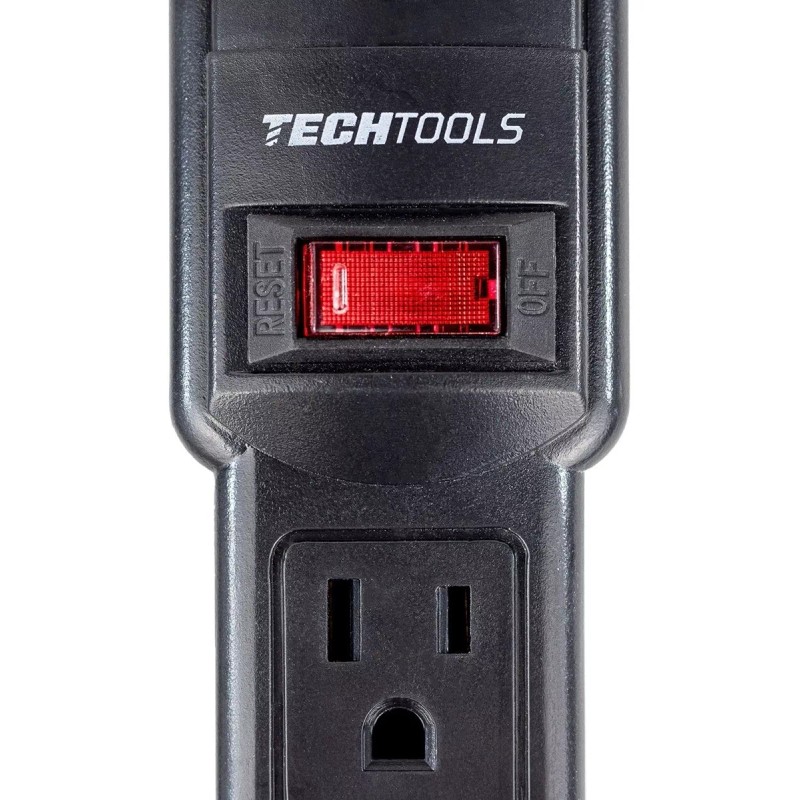 CNX Barra Multicontacto De 4 Tomas Polarizadas Y 2 Usb