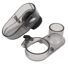 CNC Shoe for 52mm Spindle Motors, Transparent ABS Brush Boot, 52mm Motor Cover with Height Adjustment