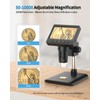 4.3" Coin Microscope - Aopick LCD Digital Microscope 1000X, 1080P