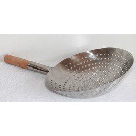 AAF Nommel Asia-Art-Factory, No. 030 Wok Sieve Stainless Steel Size L 60 cm, Diameter of Trowel 30 cm