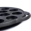 VONOTO Takoyaki Grill Pan, Cast Iron Takoyaki Maker Skillet, 9