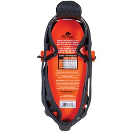 Olympia Sports Olympia: Ice Cleats: Small - Portable Snow & Ice Shoe Grips, Stretch to Fit All Shoes, Small Fits Shoe Sizes W5-8, M4-7