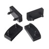 XIAONAN 54 mm, 20 pieces, slatted frame brackets, black, end