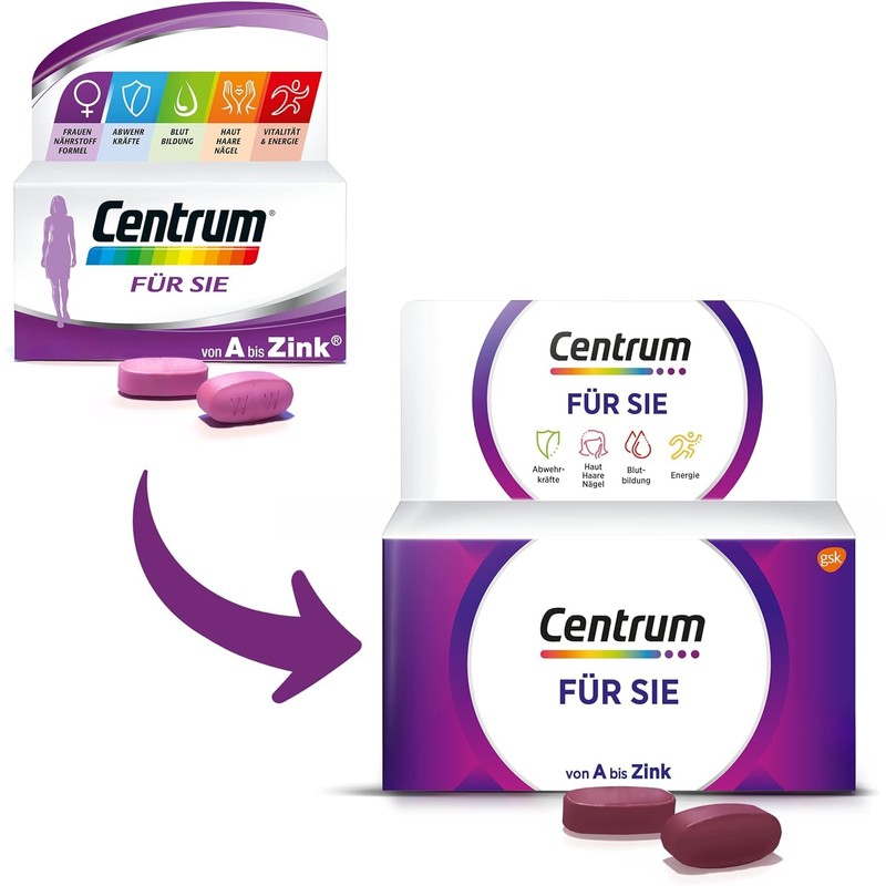 Centrum For You Tablets Pack of 60