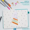 Scandinote A5 Bullet Dotted Journal - Teal, 208 Pages, 120gsm