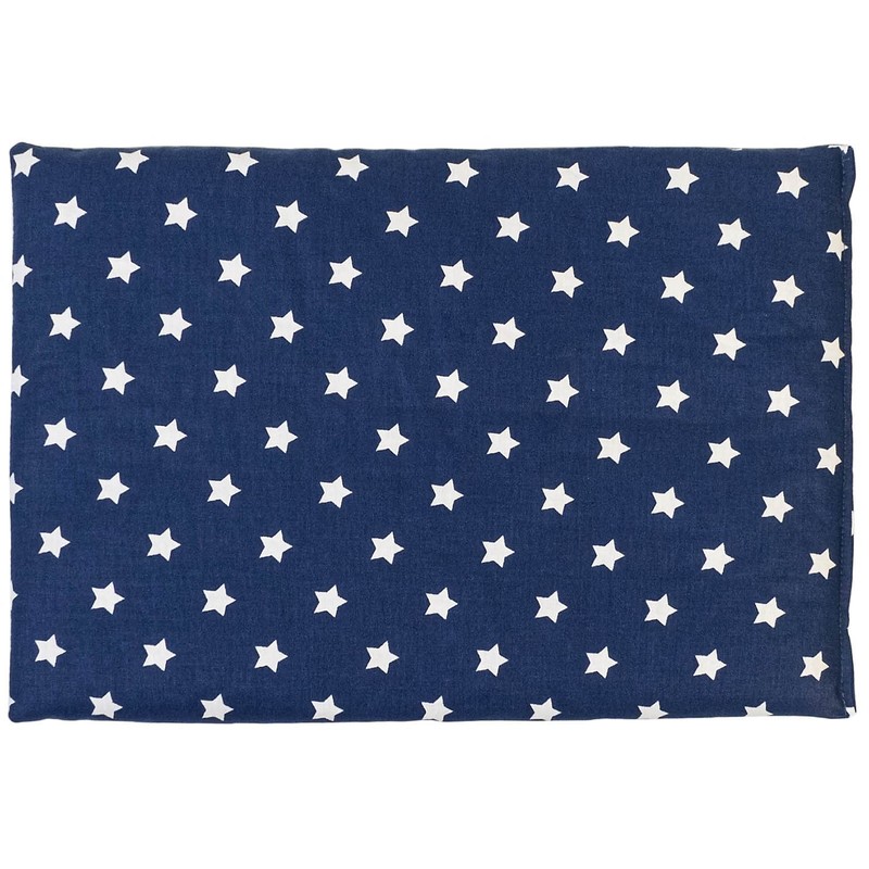 Lavender Blossom Scented Pillow 30 x 20 cm Stars Blue