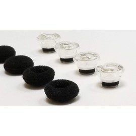 4pcs Small Ear Gels for Plantronics Voyager Legend and PRO UC, Replacement Spare Kit with Foams