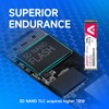 Acclamator 512GB SSD NVMe M.2 2280 PCIe Gen3x4 Internal Solid