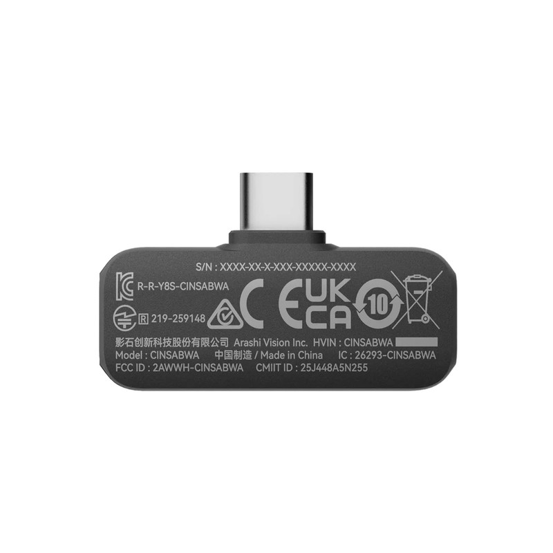 Insta360 Mic Air,Ultralight 7.9g Transmitter, as Compact as a Coin,