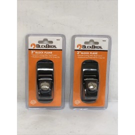 BuckBros Lot Of (2) BuckBros 3" BLOCK PLANE Trimming Projects ALLOY STEEL CUTTER