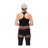 Mammut Women's Comfort Fast Adjust Climbing Harness. Shark Safety Orange