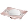 Jabón de baño Popular colección Sinatra, Plato para jabón, Blush,