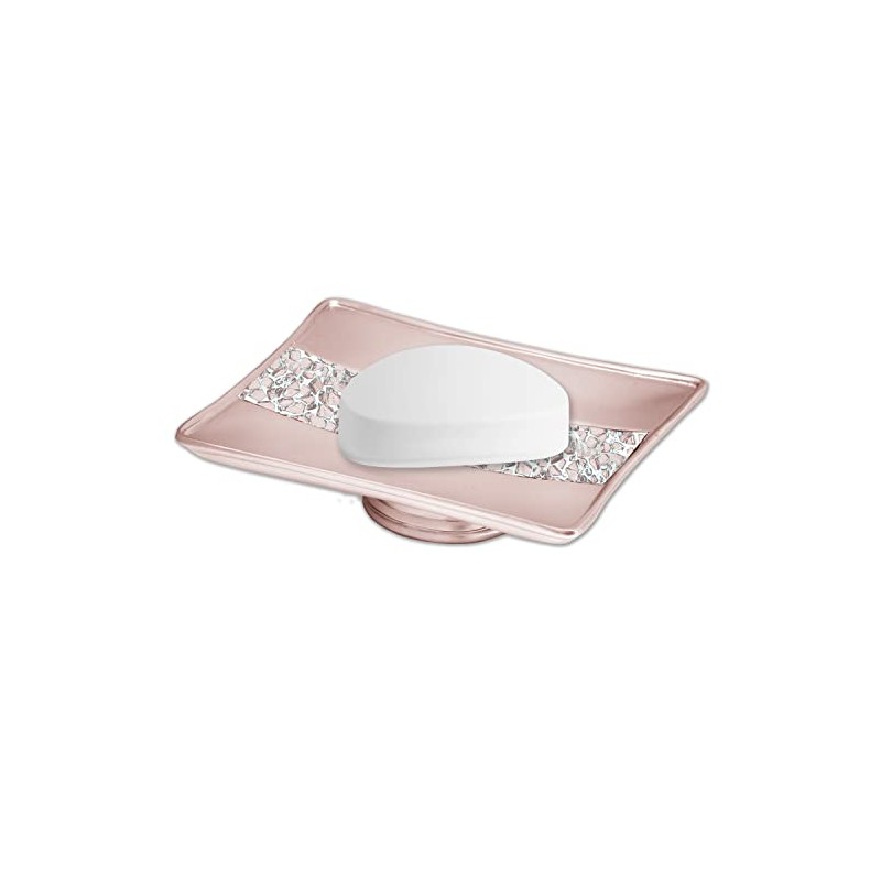 Jabón de baño Popular colección Sinatra, Plato para jabón, Blush,