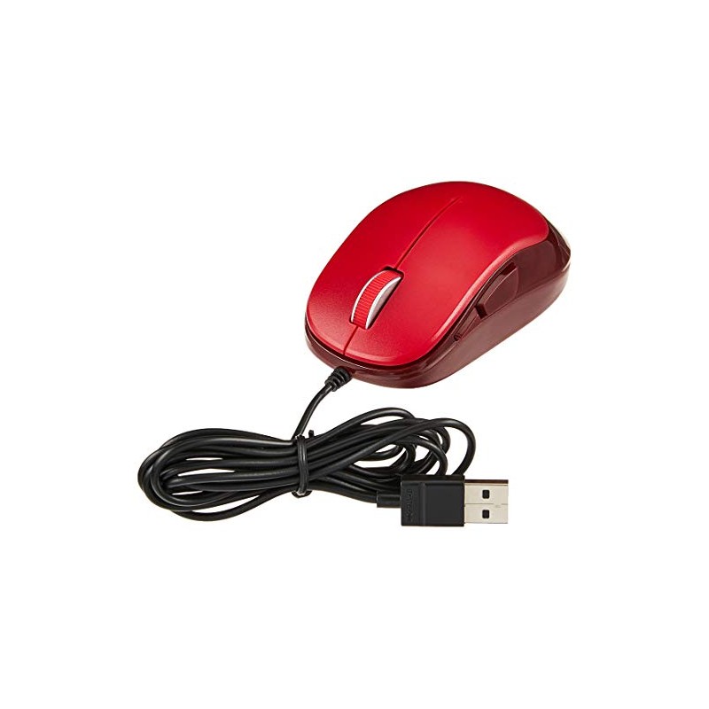 M-Y9UBRD (Red) 5 Button BlueLED Wired Mouse