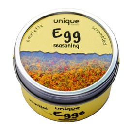 Egg Seasoning Gourmet Topping For Scrambled Eggs, 2.2 oz Tin Can - Unique Flavors