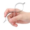 30pcs Metal Jewelry Cored Rod with Jewelry Cross Locking Tweezers