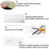 Half Moon Window Shade,Arch Window Shades Half Circle Self Adhesive