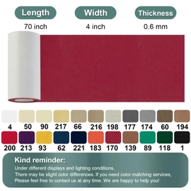 Linen Canvas Repair Tape, 4×63 Inches Claret Waterproof Self-Adhesive Patch for Outdoor Gear, Durable Fabric Tape for Boat Covers, Tents,Couch,Sofas, Sun Shades, Awnings, and Lounge Chairs