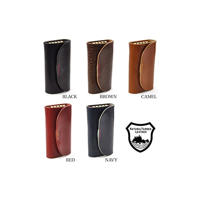 Key Case Leather Tochigi Leather Genuine Leather Fashion 4 Row