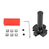 Slab Flattening Router Bit Insert Detachable Cemented Carbide 1/2in Shank