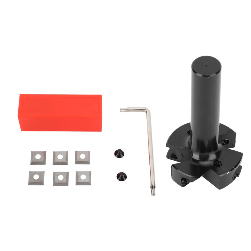 Slab Flattening Router Bit Insert Detachable Cemented Carbide 1/2in Shank