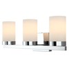 Canarm IVL429A03CH Milo 3-Light Bath Vanity, Chrome