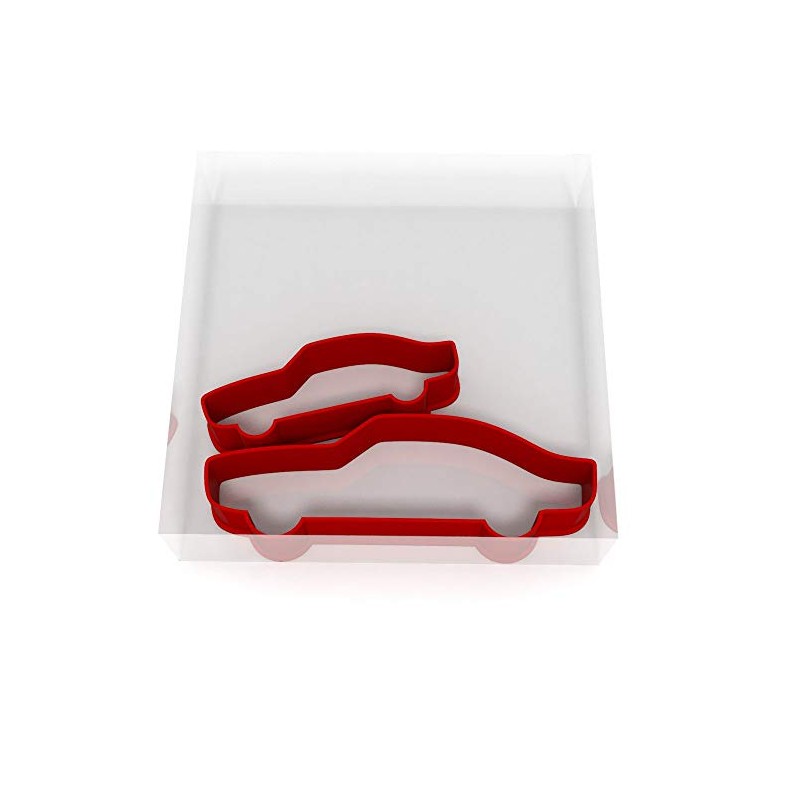 Car Muscle Set of 2 Value Cookie/Fondant Cutters Pair 5CM