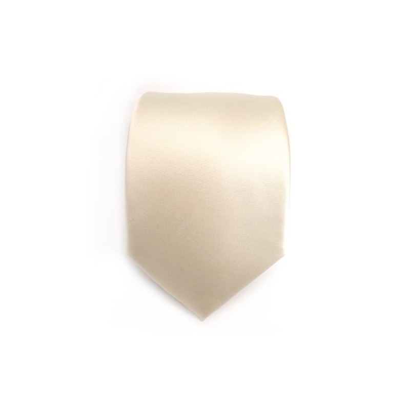 Slim TigerTie, Designer Satin Tie, Plain, in Various Colours. -