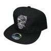 beybey Snapback Cap with Skull Pattern Cool Design for a