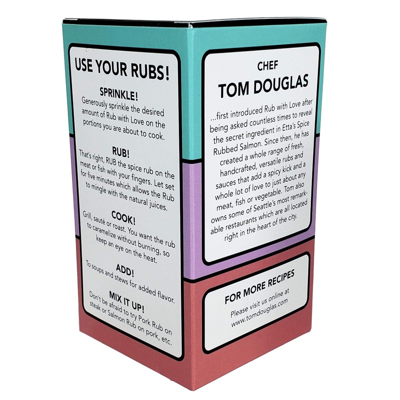 Rub with Love, Everyday Meat Rubs and Seasonings Gift Set