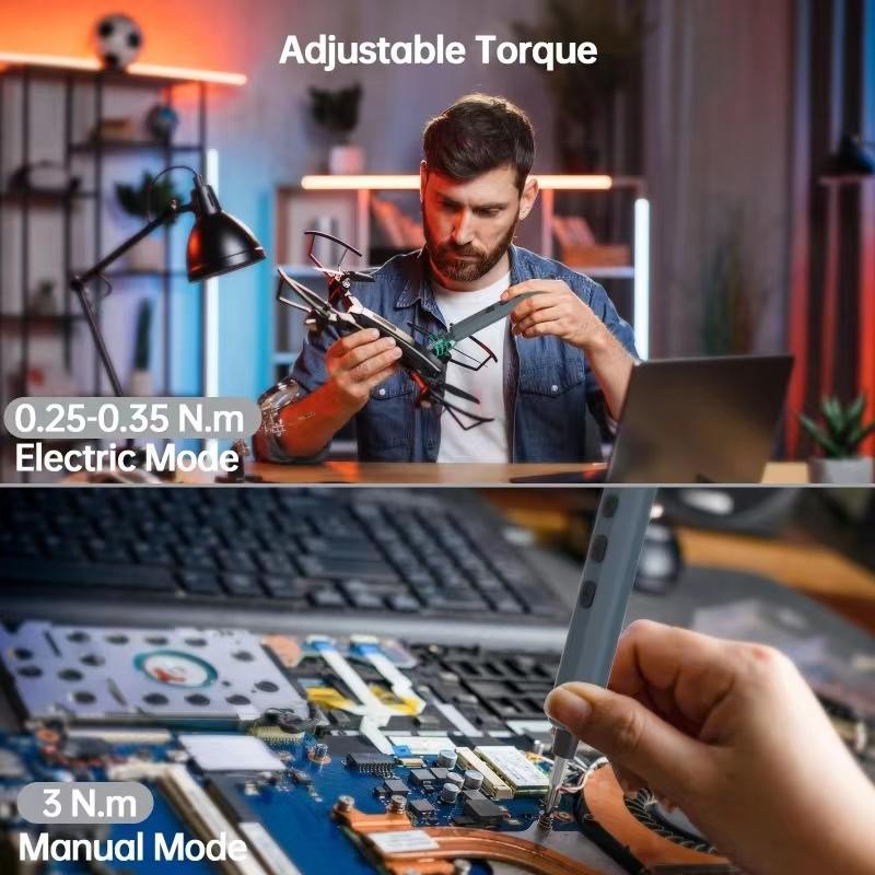 68 In 1 Electric Screwdriver Set, PrecisionScrewdriver Set, Summer Cift,Rechargeable