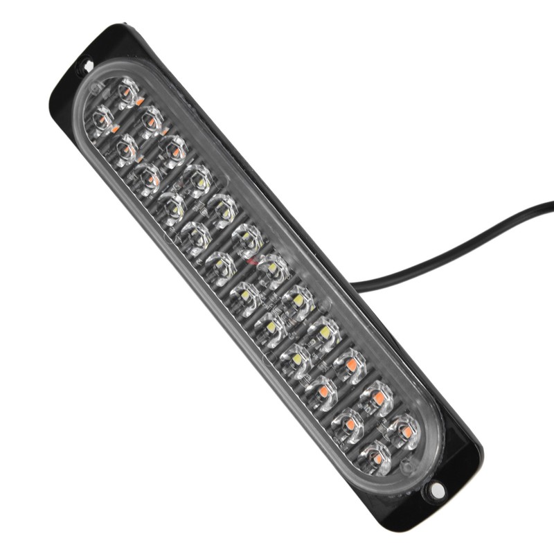 Emergency Strobe Lamps 24LEDs Waterproof Strobe Light Emergency Warning Flashing