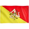 Runesol Sicily Flag, 91 x 152 cm, 4 Eyelets, One