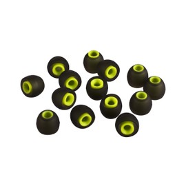 Xcessor (L 7 Paar (14 Stück) Silikon-Ersatz-Ohrhörer Groß Größe Ersatz-Ohrstöpsel für Beliebte In-Ear-Kopfhörer. Schwarz/Grün