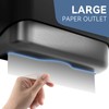 Paper Towel Dispenser Wall Mount Adhesive Multifold Trifold c Fold