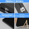 JOUTYFOR Enamel Pin Display Case, 13.8" X 9.4" Pin Collection