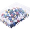 Hrlace 300pcs Map Nail 5 mm Round Head Pins Colourful