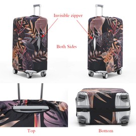 TRAVELKIN Luggage Covers For Suitcase Tsa Approved,Suitcase Cover Protector Fit 18-32 Inch Luggage