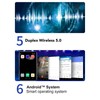 MP3 Player HiFi HD Noise Reduction 4.0 Inch Full Touch