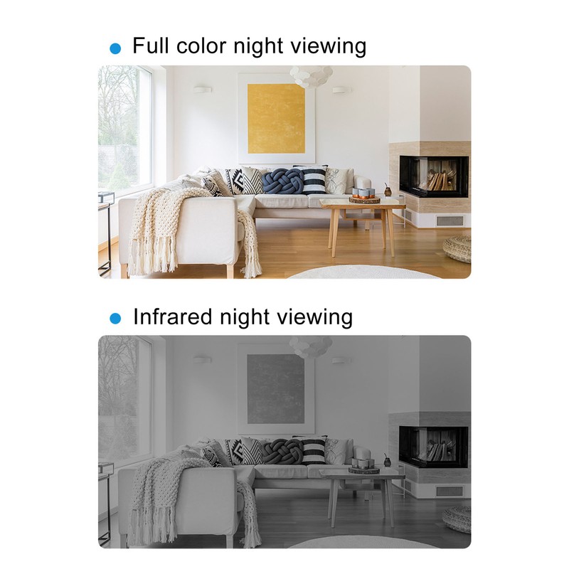 Security Camera Home Wireless WiFi 3MP HD Monitor with Full