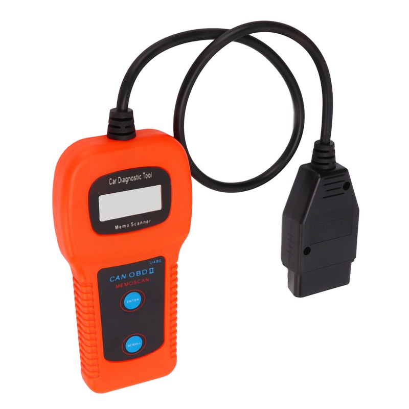 U480 Car OBD2 Diagnostic Scanner LCD Display 10‑12V DC Universal