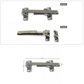Auxiliary Entry Door Security Latch and Deadbolt Bar Latch