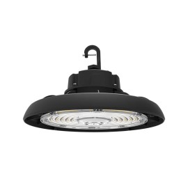100-300W Black 200 Watt IP65 Foco Industrial Lampara Hi Bay Lamp Warehouse Highbay Ufo Light High Bay Led for Gym GarageColor: Black, Lamp Power(W): 150/120/100W, Emitting Color: Warm white
