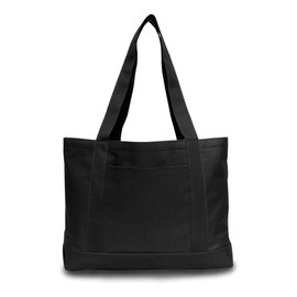 Liberty Bags P & O Cruiser Tote OS BLACK/ BLACK