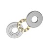 Kozelo 2pcs F8-22M Thrust Ball Bearings [8mm x 22mm x