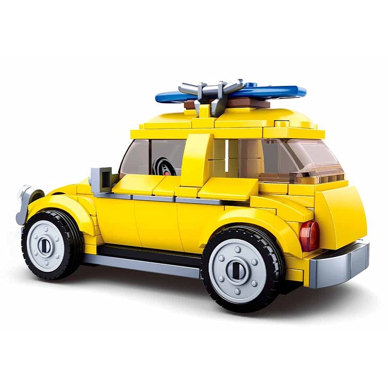 Sluban M38-B0706C Model Bricks-Beetle Car (176 Pieces), Multi-Colour, One Size