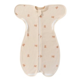 Hugmuu Swaddle Cotton Swaddle, Partial Mesh, Newborn, Moro Reflective, Sleeping, Crying at Night, Double Zipper (Bear, S)