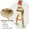 Probeauty Long Blonde Braid Wig for Girls Kids, Christmas Child